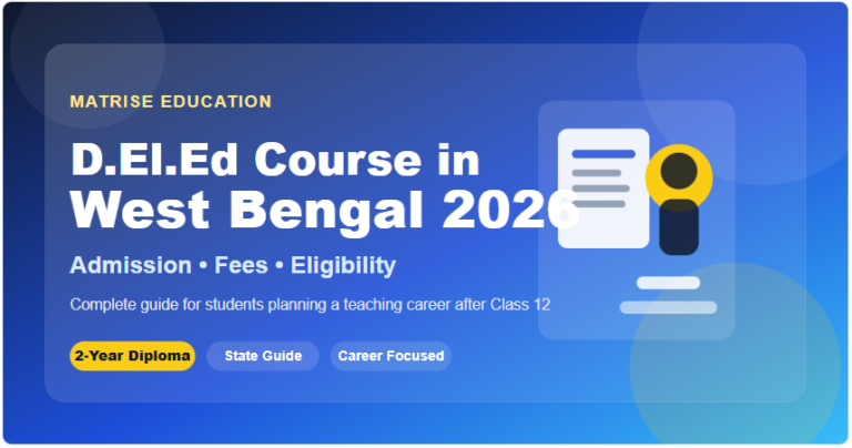 D.El.Ed Course in West Bengal