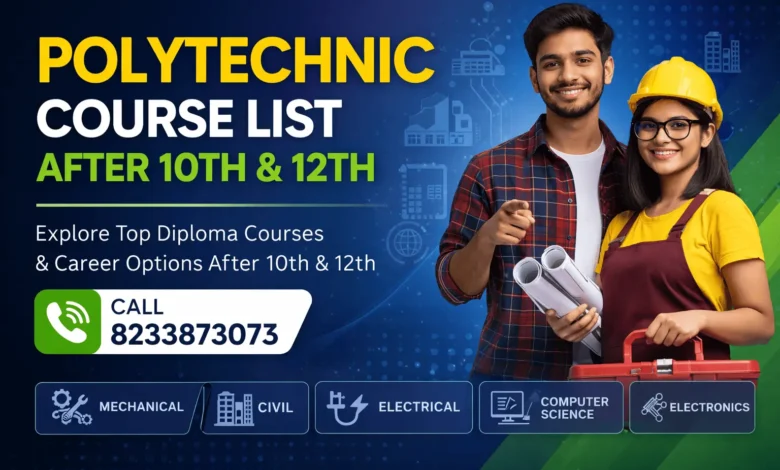 Polytechnic Course List After 10th & 12th, Fees, Duration & Career Scope