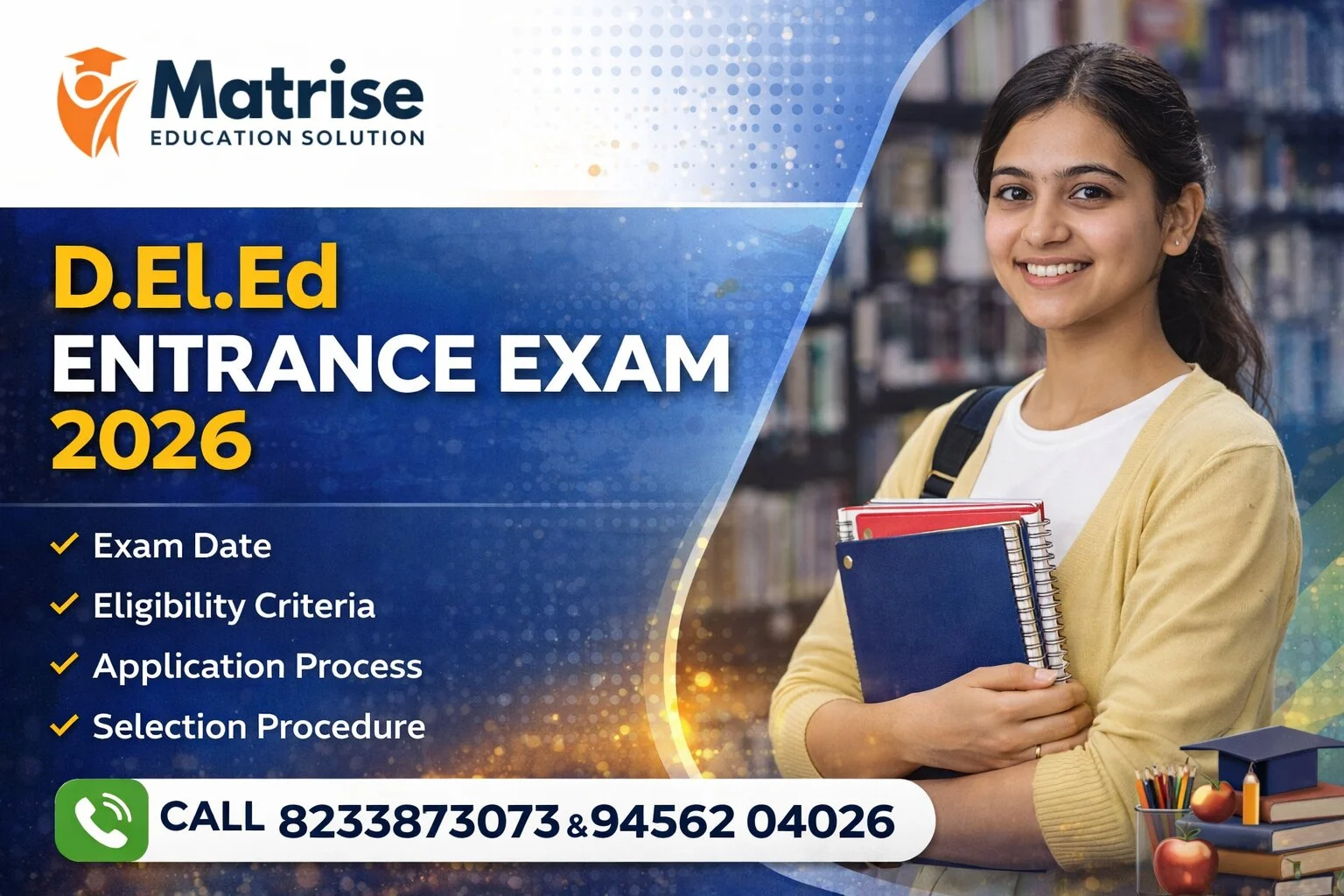 D.El.Ed Entrance Exam 2026