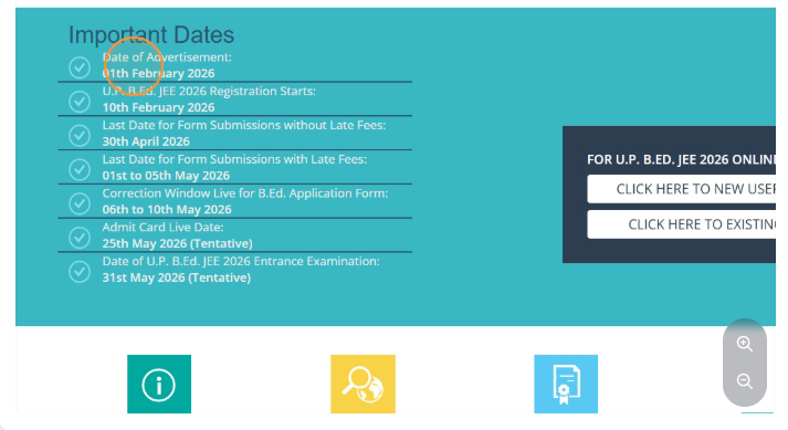 Step 2 UP B.Ed JEE 2026 process - Filling personal and academic details in UP B.Ed Entrance Exam application form for UP B.Ed Admission 2026.